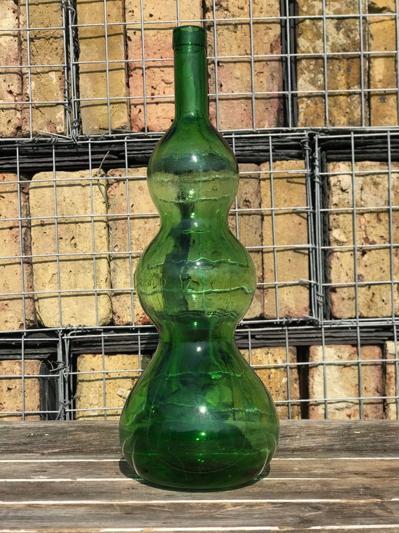 花瓶・フラワースタンド VINTAGE GREEN BOTTLE FROM WINE ORIGINAL Vintage United Vintner's Green Glass Bottle / Vintage Decor