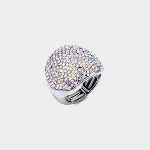 Rhinestone AB Pave Stretch Ring /Costume Jewelry / Stage Jewelry / AB Jewelry / Fast Shipping / Ready to Ship
