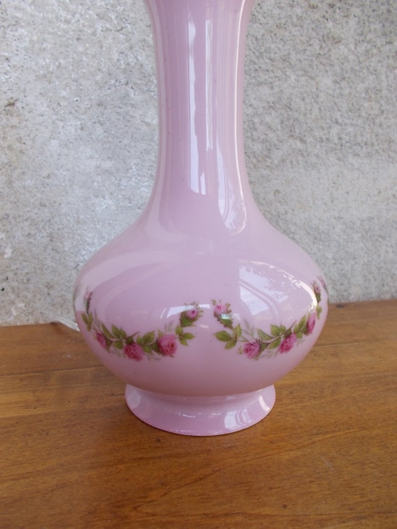 Vintage Limoges Porcelain Table Lamp