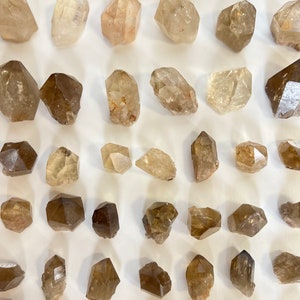 Natural Kundalini Citrine, Choose Your Point, Congo Citrine, Yellow Crystal, Healing Crystals, Lwena Minerals, Raw Stones image 2