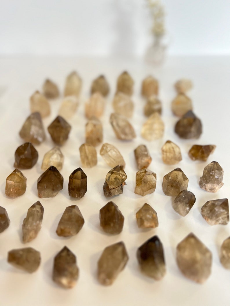 Natural Kundalini Citrine, Choose Your Point, Congo Citrine, Yellow Crystal, Healing Crystals, Lwena Minerals, Raw Stones image 6