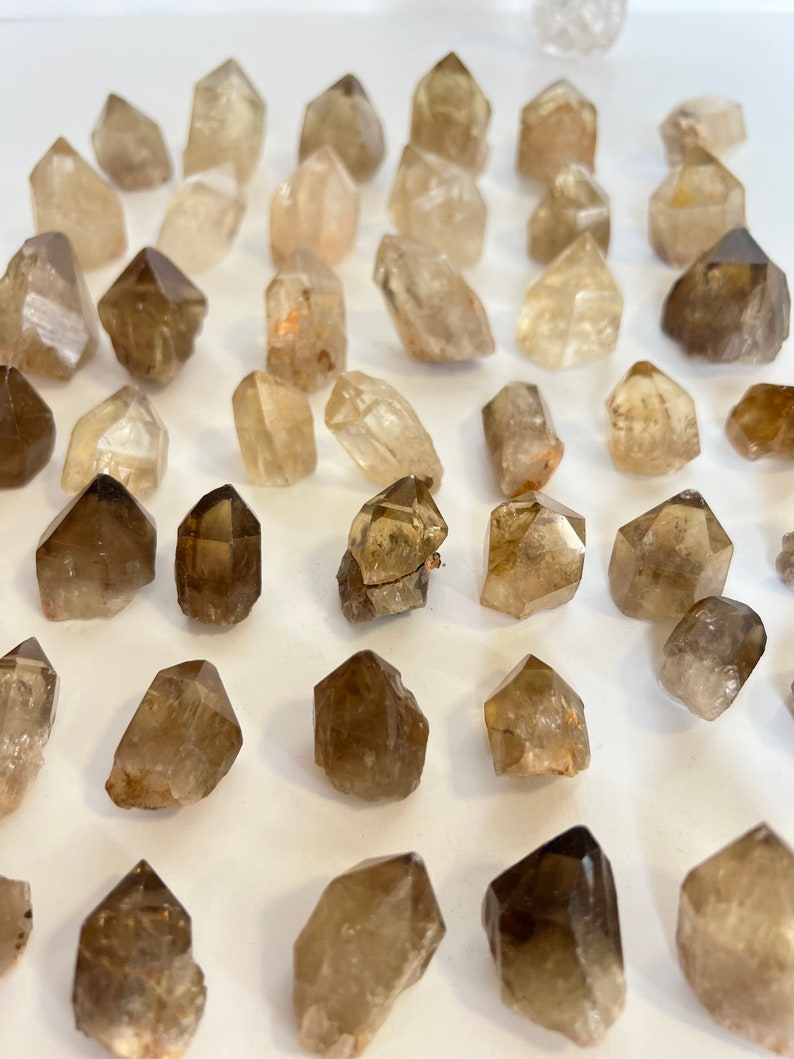 Natural Kundalini Citrine, Choose Your Point, Congo Citrine, Yellow Crystal, Healing Crystals, Lwena Minerals, Raw Stones image 7