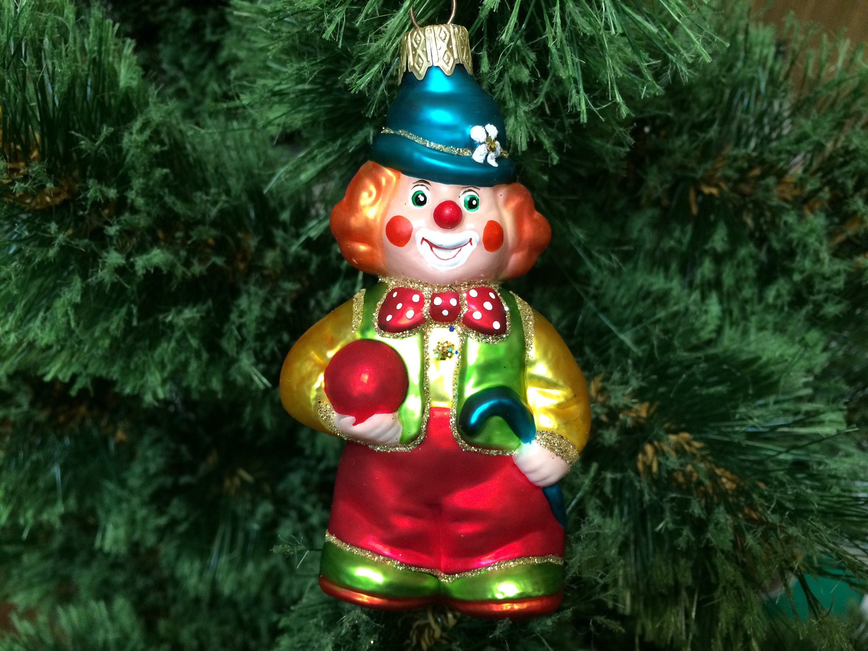 Juguete del árbol de navidad decoración navideña vidrio Etsy