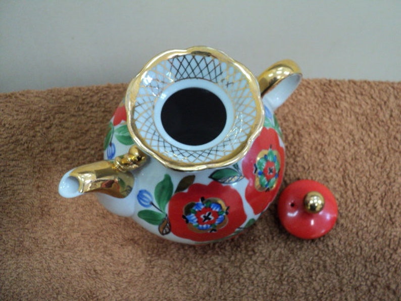 Ukrainian Porcelain Set Tea Set Porcelain Teapot Etsy