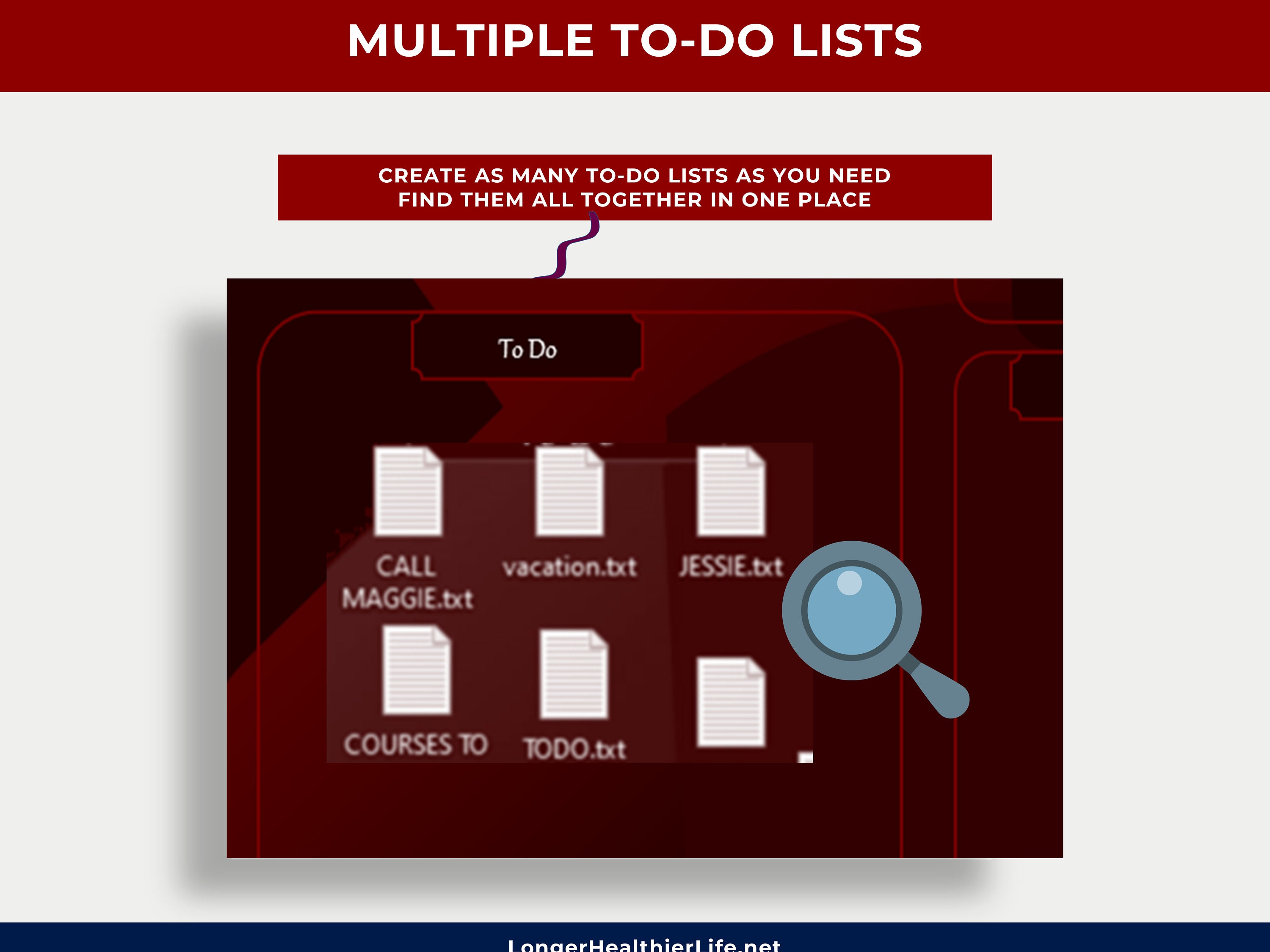 Stunning Desktop Organizer Dark Red Wallpaper | Computer File Organizer ...