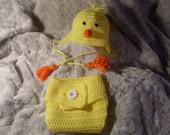 Clothing Easter Spring diaper cover hat hand made chick baby yellow 2018 new special gift cute Unisex Kids' Clothing Clothing Sets