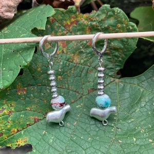 Bird earrings