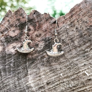 Witch Hat Earrings