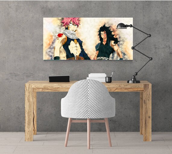 Dragon Slayers Anime Poster Landscape Postermanga Etsy