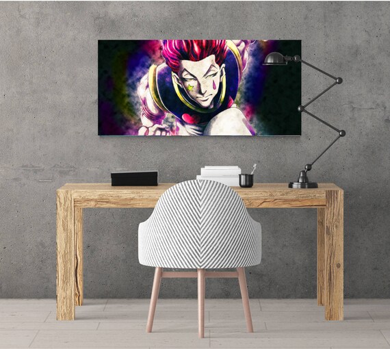 Hisoka Print Hunter X Hunter Anime Art Hxh Poster Anime Etsy