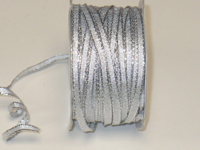 Metallic Wired Cord Ribbon, Gold or Silver, 20 Yards - Etsy