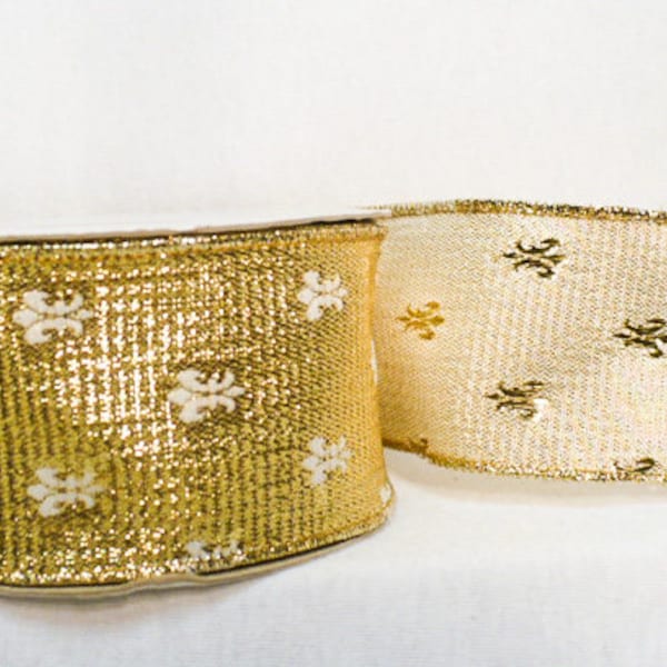 Fleur De Lis Ribbon - Etsy