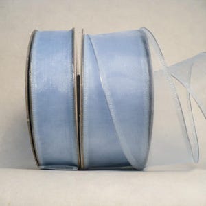 Periwinkle Purple Ribbon, Periwinkle Wired Ribbon, 1.5 inch