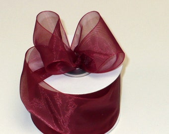 Roll Organza Ribbon Bow mm30x10 MT for favours Confetti Gift 