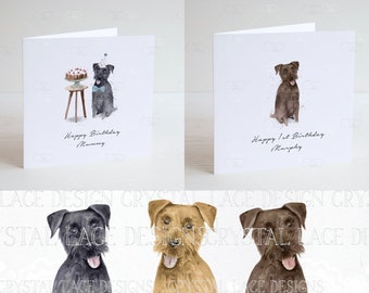 patterdale terrier keyring