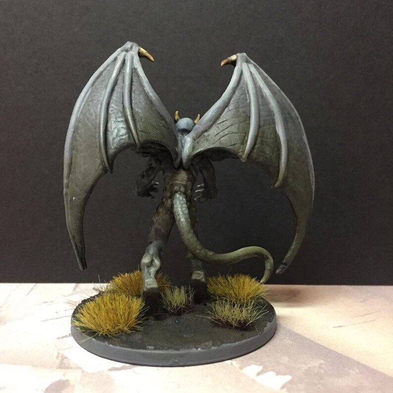 Four armed Gargoyle miniature Etsy