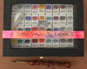 36 Full pan EXPLORER set Artisan Handmade Watercolour paint set