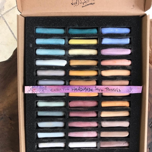 36 Handmade artisan extra-fine*** extra-Soft*** Pastels by Jazper Stardust