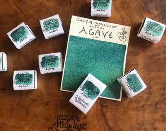 NeW CoLoR Exclusive! AGAVE Artisanal Handmade Watercolor Half or Full pan