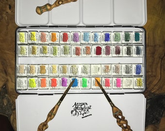 VOYAGER Watercolor Set of 48 Artisan Handmade Watercolour paint set