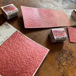 RED INGOT メタリック ジャズパー スターダスト ハンドメイド 水彩 ハーフパン