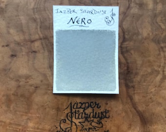 New* NERO BERNINO Artisanal Handmade Watercolor Half Pan