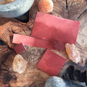 VENETIAN RED Artisanal Handmade Watercolor Half pan