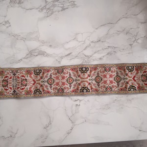 Rug Stair Runner Dolls House 12th Scale Miniatures Stairs Stair Cream Rug 1:12th Scale 1/12 Scale