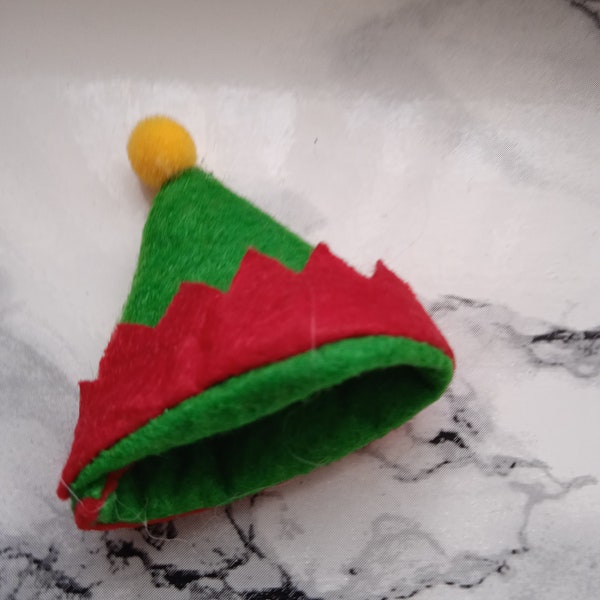 Elf hat dolls House Elf Hat Christmas Hat Dolls House dolls house 12th scale Miniatures 1/12 Scale 1:12 scale