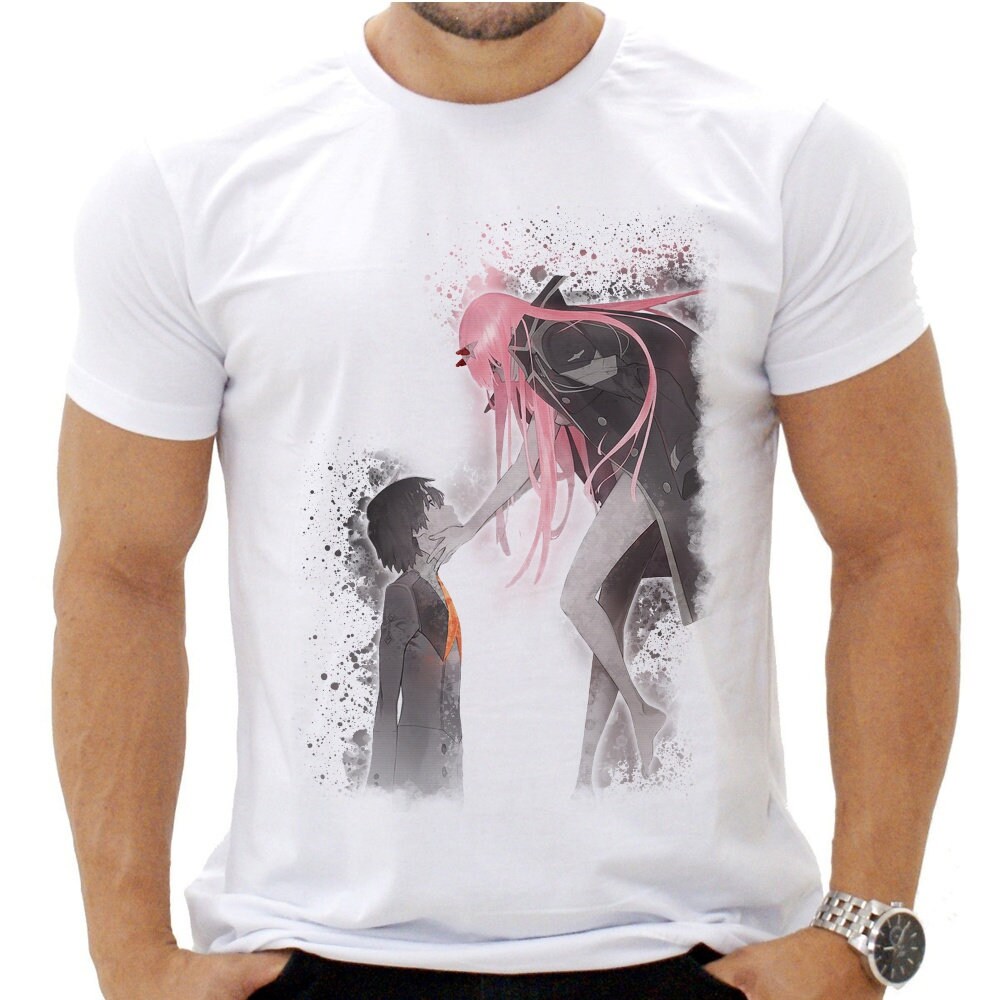 Anime Zero Two Tee Shirt Manga T Shirt Anime Tshirt Anime Etsy