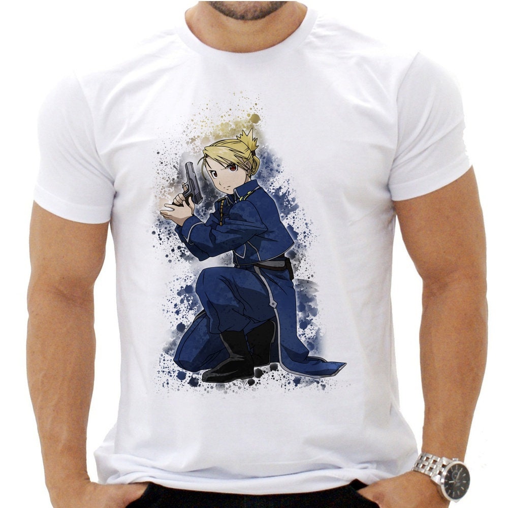 Riza Hawkeye Anime Shirt Anime Tshirt Anime Tees Geek Etsy