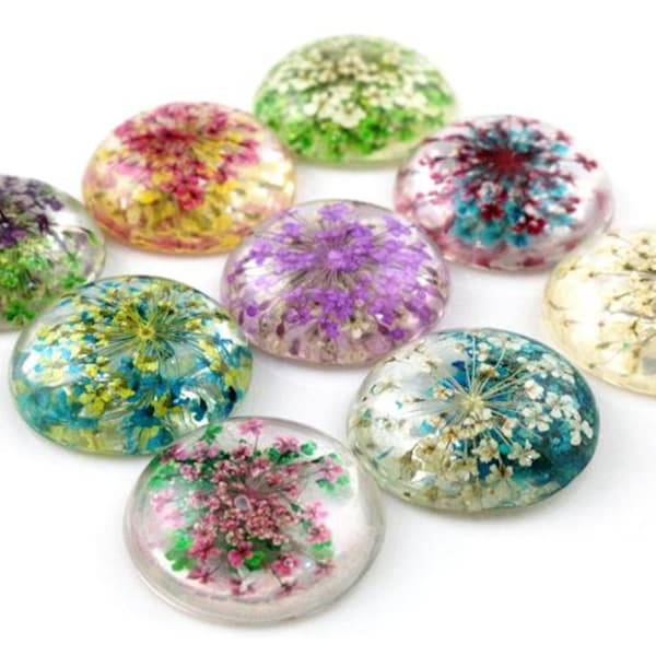 Resin Flower Beads Etsy