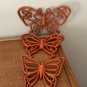 Vintage Dart Ind. Butterfly Wall Decor Butterflies Boho Decor Whimsical Vintage Butterfly Vintage Butterflies Vintage Wall Decorations