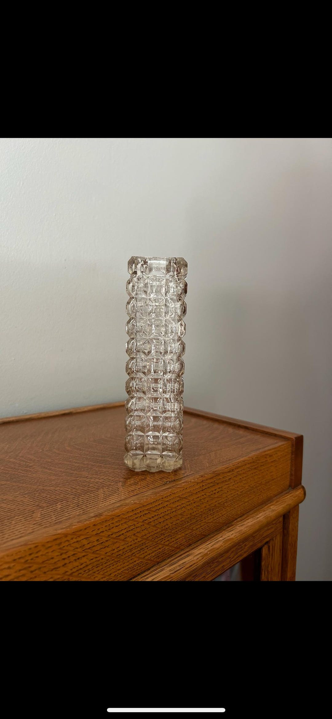 Susan Lange Designs Square Bud Vase Bee