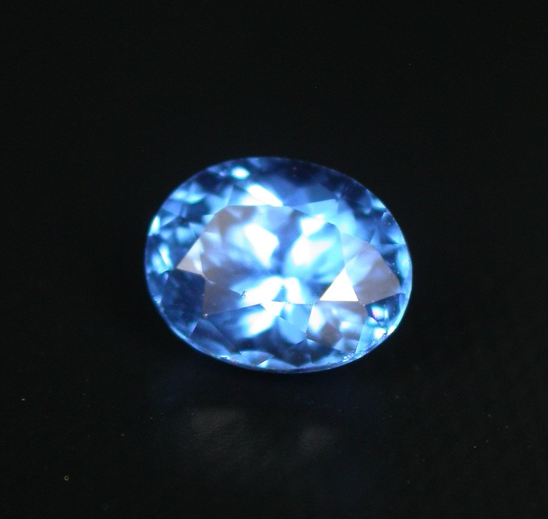 Very nice 2.38 ctw blue tourmaline loose gemstone.