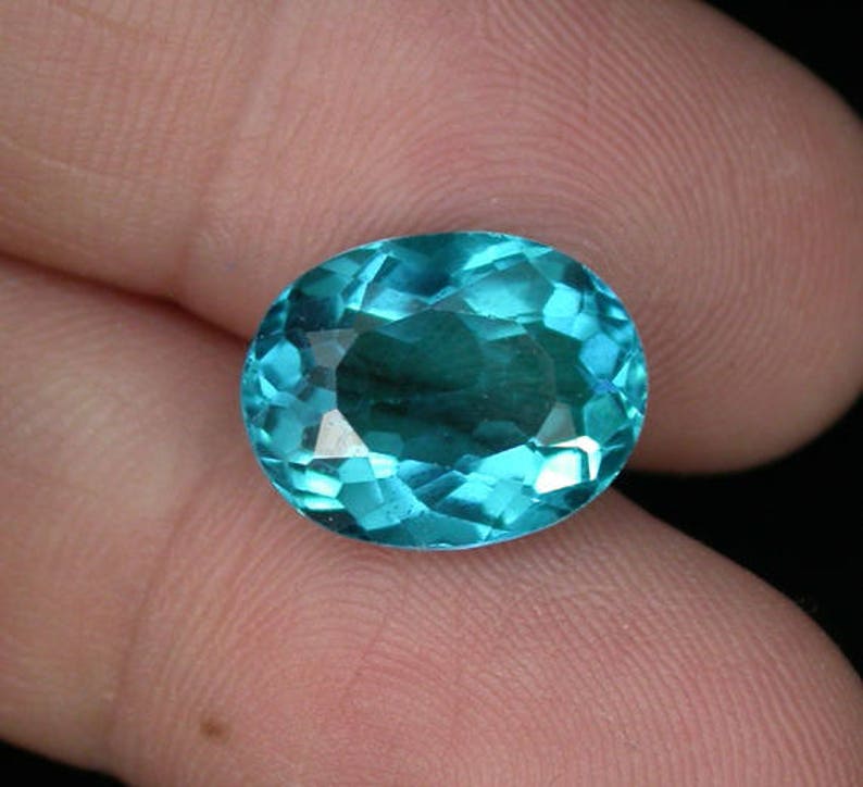 3.0 ctw. paraiba tourmaline loose gemstone. Etsy