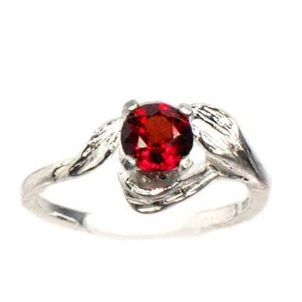Bavarian Gemstone, Spessartite Ring, Ancient Anglo-Saxon, Cherished Treasure, Vibrant Red Garnet Ring, Sutto Hoo Jewelry, Antique Gem #59519