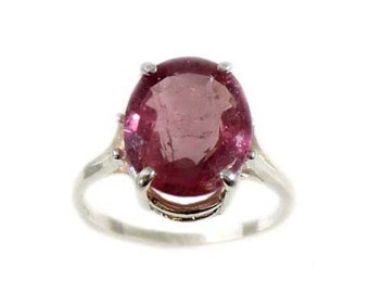 Red Sapphire Ring Fancy Sapphire Antique Gemstone Black Magic Talisman 19th Century Gem Medieval Amulet Ancient Sorcerer Prophecy Gem #57451