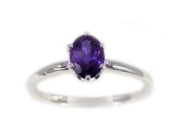 Purple Amethyst Ring, Ancient Roman God Bacchus Gemstone God of Wine, 19th Century Antique Gemstone, Roman Legionnaire’s Magic Amulet #40039