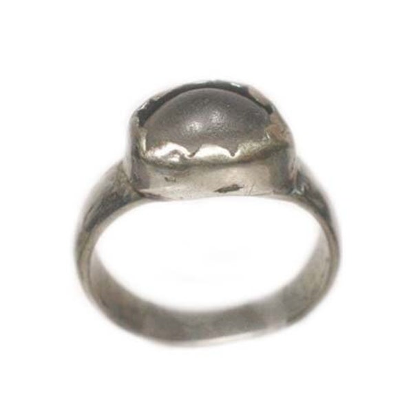 Genuine Antique Ring Medieval Jewelry 16th Century Ring Byzantine Ring Size 8.5 Renaissance Era Constantinople Quartz Crystal Ring #53775