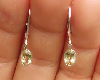 Citrine Earrings Scotland Mount Cairngorm Gemstone Crystal Sunshine Essence Timeless 19th Century Gem Antique Gemstones Celtic Amulet #41148