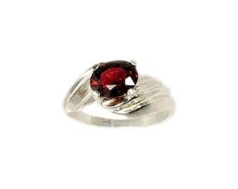Raspberry Red Tourmaline Ring, Vintage Tourmaline Gemstone, 19th Century Renaissance Europe Gem, Crown Jewels, Rainbow Gemstone #61399