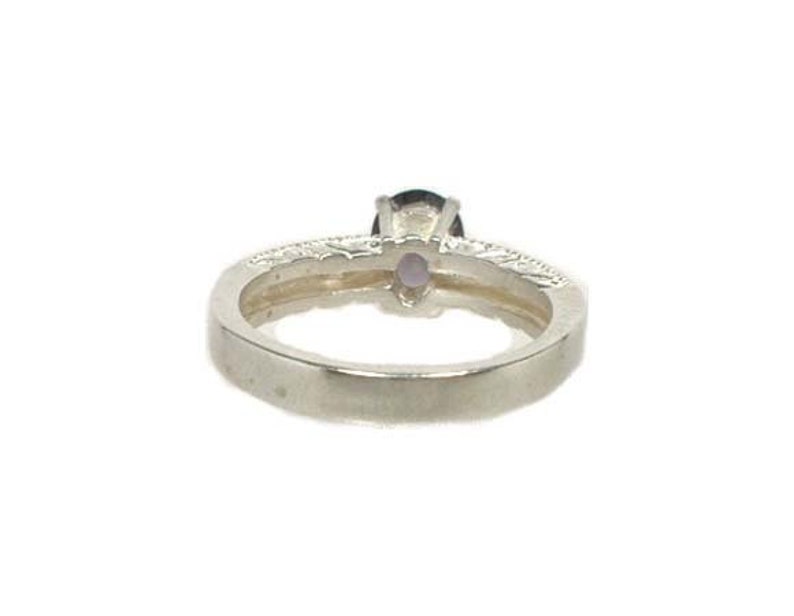 Purple Velvet Spinel Ring, Medieval Europe Crown Jewel Gem, 19th Century Gem, Antique Spinel Gemstone, Black Prince Ruby, Gorgeous Spinel Jewelry, Perfect August Birthday Gift, Timeless Treasure Jewelry Gift, Sterling Silver Ring