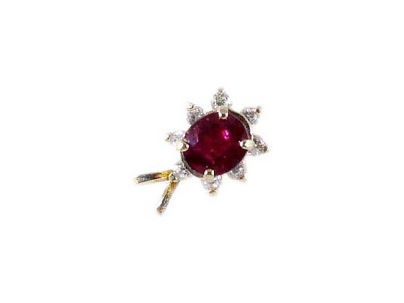 Gorgeous Ruby Pendant Blood Red Ruby Gemstone, Tr… - image 6