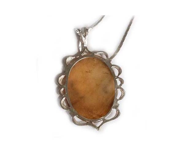 Pendentif Camée Ancien XIXe - Torre Del Greco (Italie) - Monture Vermeil