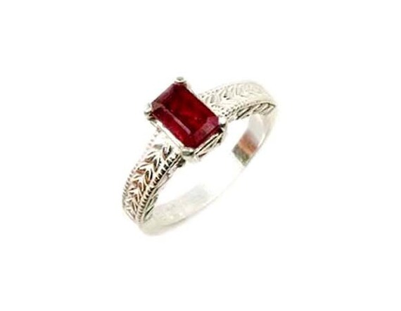 Gorgeous Red Ruby Ring Medieval Magical Talisman … - image 2