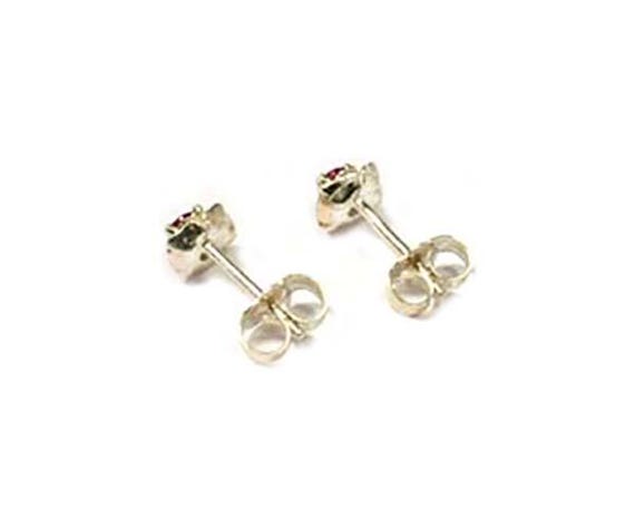 Red Ruby Studs, Ancient Hindu Magic, Ruby Earring… - image 7