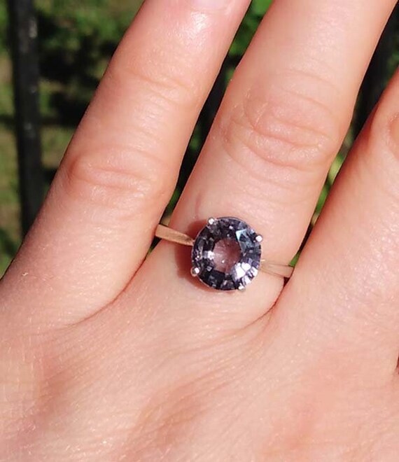 Holly Opulent Purple Spinel Ring – Pampillonia Jewelers