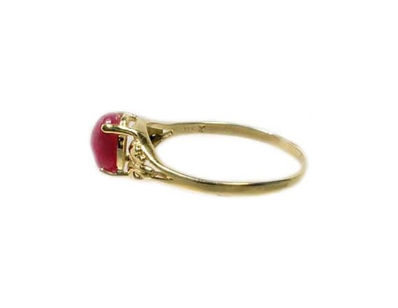 Star Ruby Ring Ancient Hebrew Wisdom Amulet Antiq… - image 5