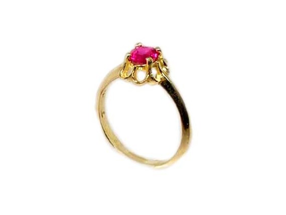 Genuine Ruby Ring Medieval England Coronation Gem… - image 6